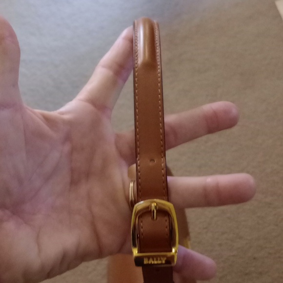 Vintage Bally tan leather crossbody bag - Picture 14 of 15